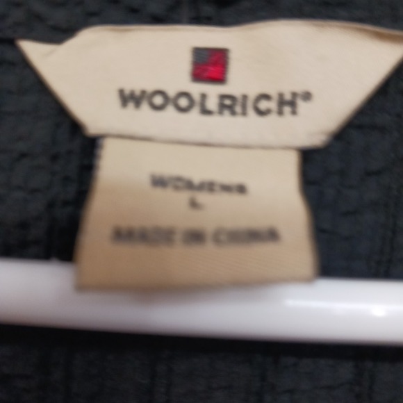 Woolrich Women Black Casual Dress Size Large Knee Length Cap Sleeve Lightweight - Picture 3 of 8